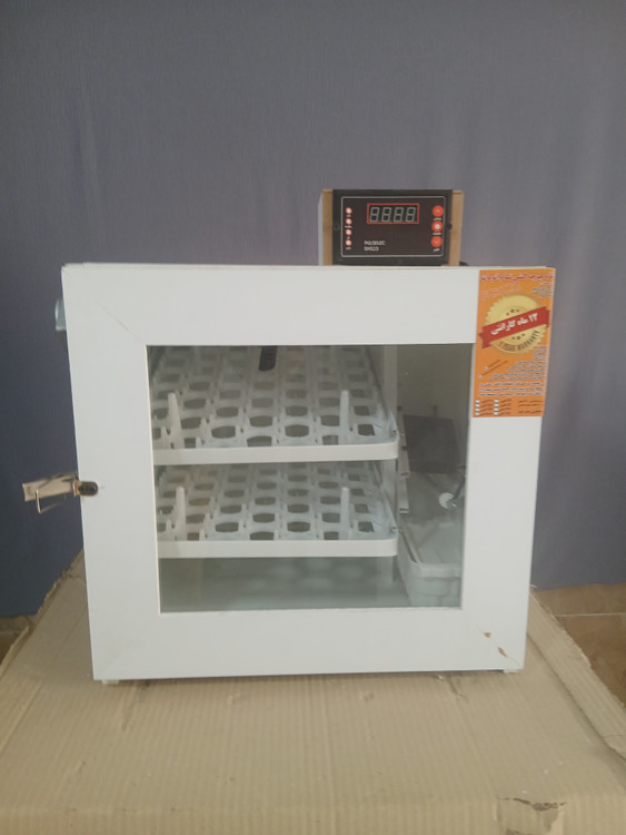 خرید دستگاه جوجهکشی ۸۴ تایی خانگی و نیمهصنعتی با سنسور SHT20 سوئیسی